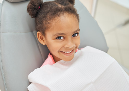 charming afro american girl dentist