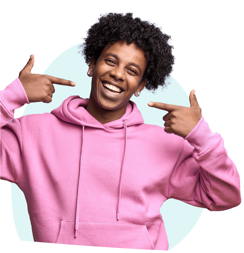 Beautiful smile with our dental services image