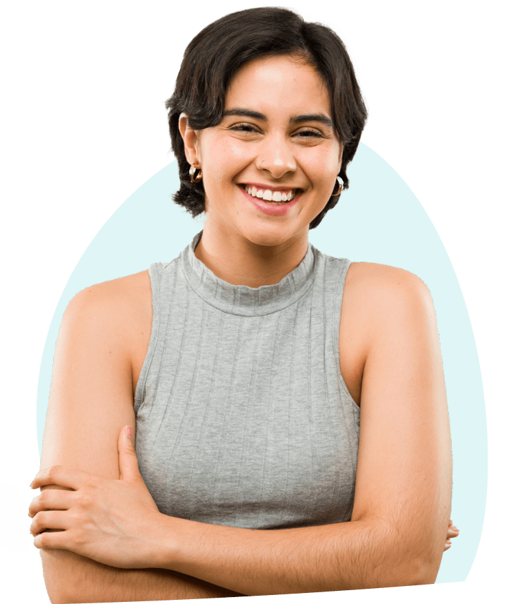 Smiley girl looking for appointment image